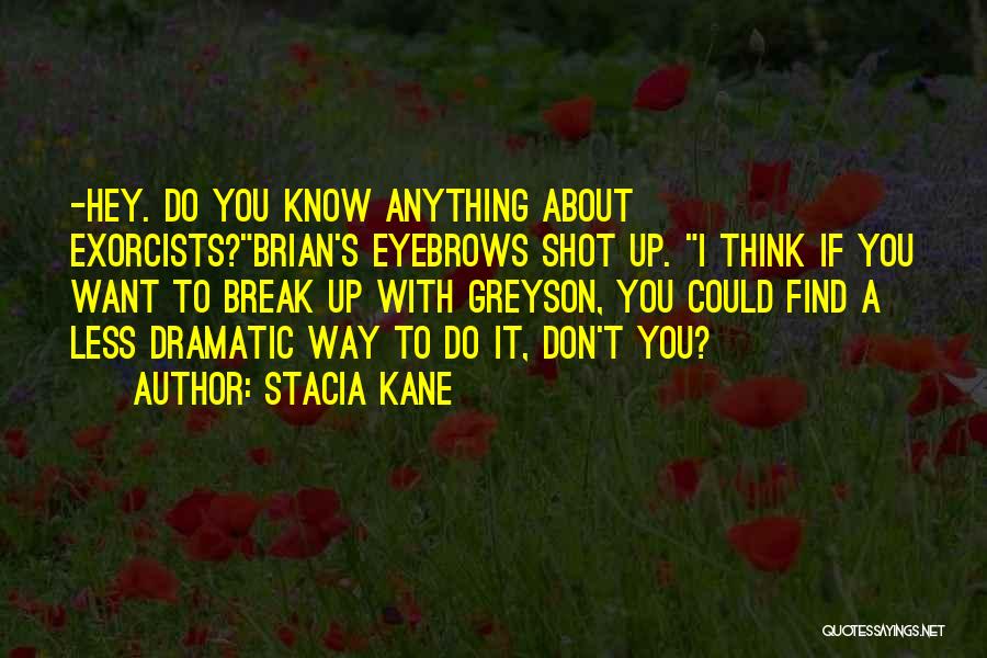 I Don't Want To Break Up With You Quotes By Stacia Kane