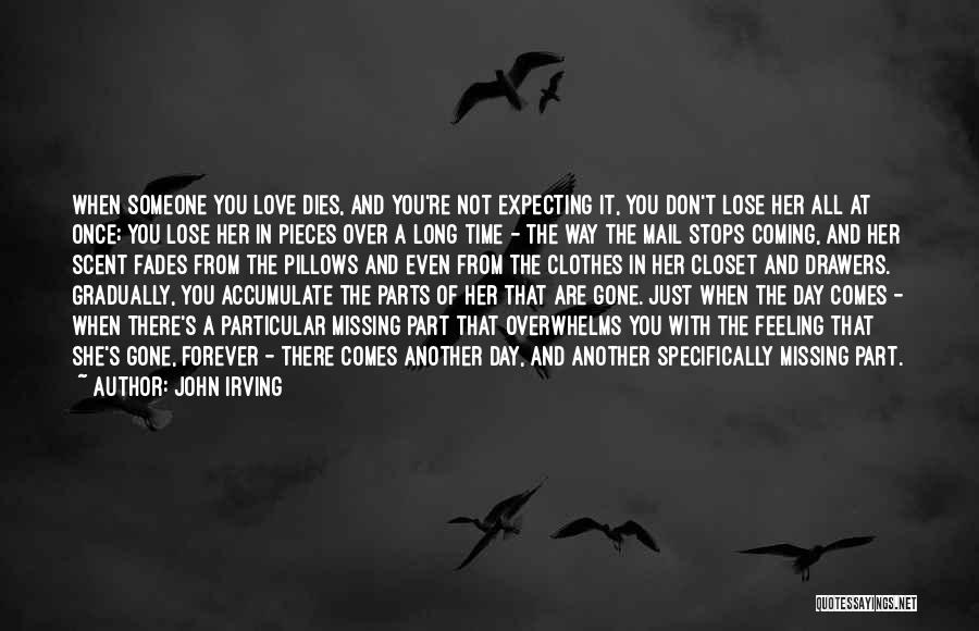 I Don't Want To Lose Your Love Quotes By John Irving