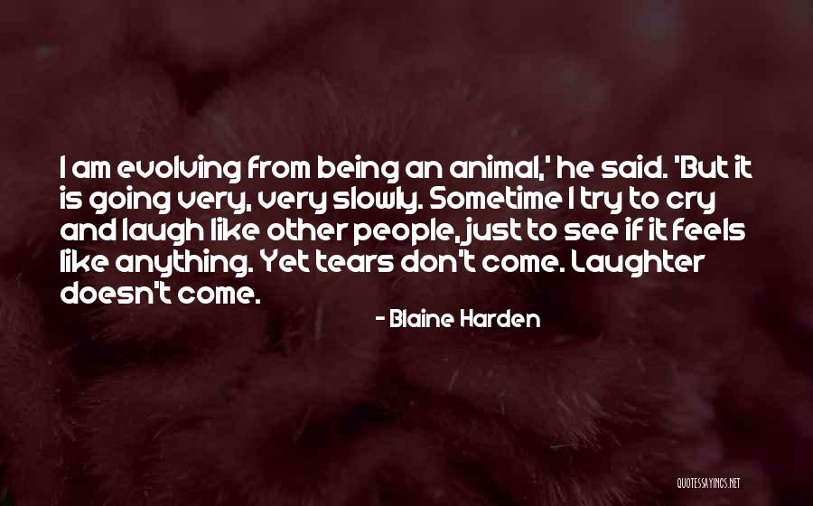 I Don't Want To See You Cry Quotes By Blaine Harden I Don't Want To See You Cry Quotes By Blaine Harden
