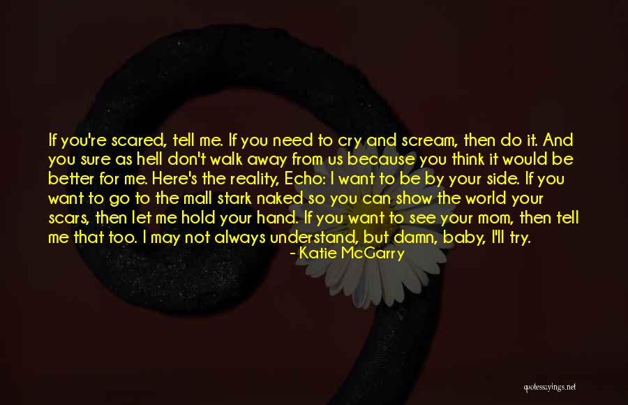 I Don't Want To See You Cry Quotes By Katie McGarry