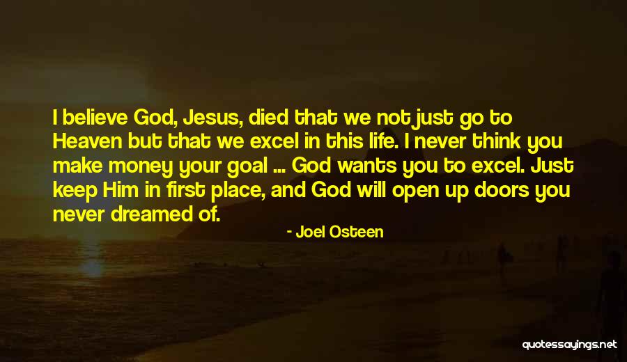 I Dreamed Of You Quotes By Joel Osteen I Dreamed Of You Quotes By Joel Osteen