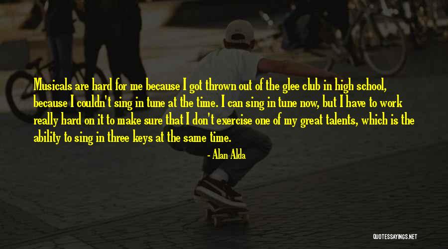 I Exercise Because Quotes By Alan Alda I Exercise Because Quotes By Alan Alda