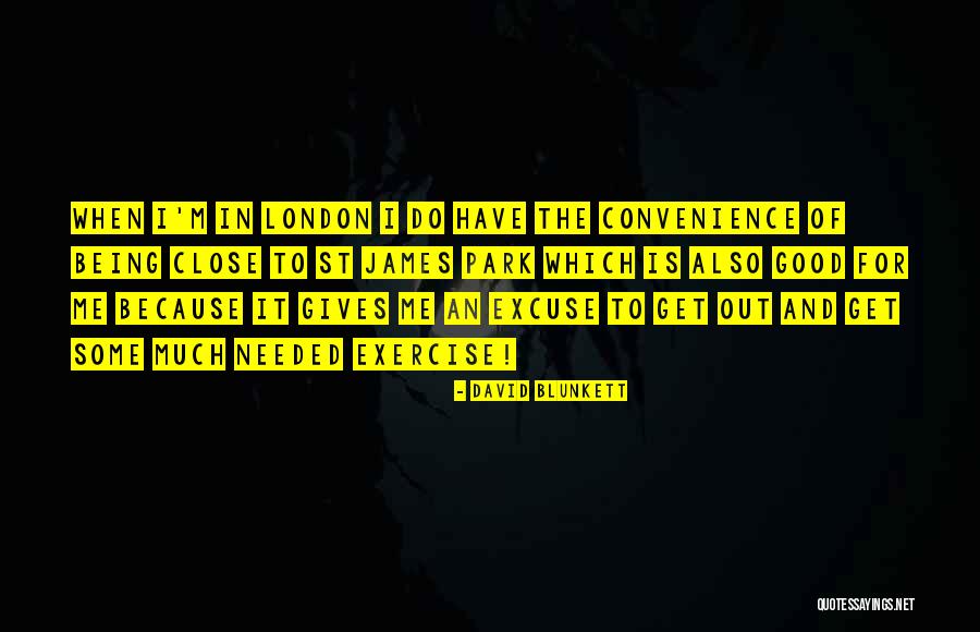 I Exercise Because Quotes By David Blunkett I Exercise Because Quotes By David Blunkett
