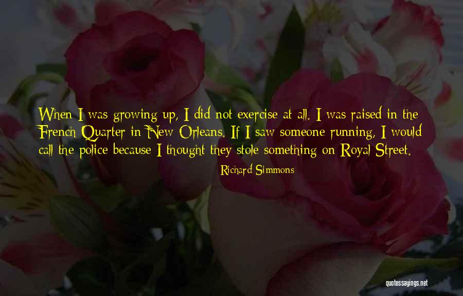 I Exercise Because Quotes By Richard Simmons I Exercise Because Quotes By Richard Simmons