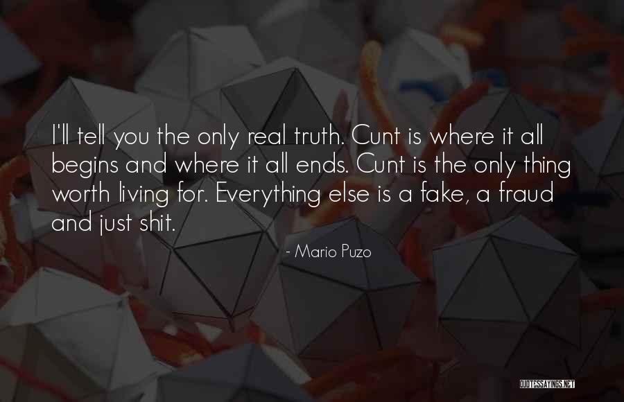 I Fake Quotes By Mario Puzo