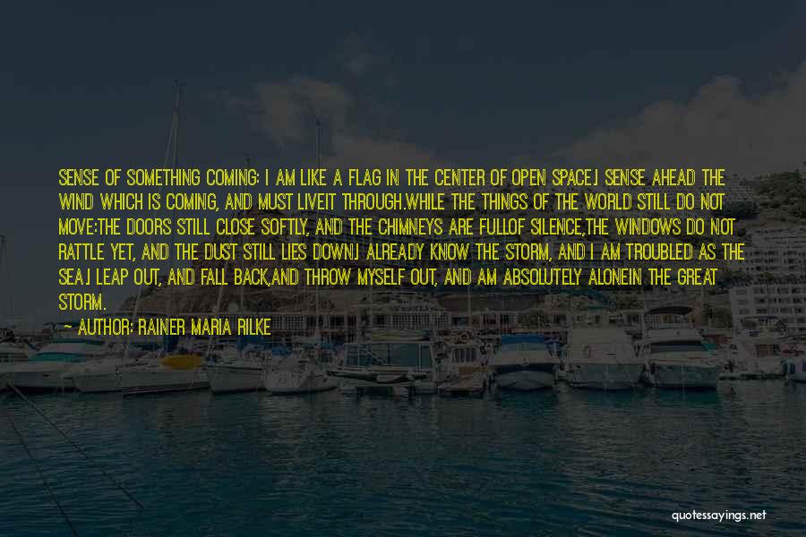 I Fall Back Quotes By Rainer Maria Rilke