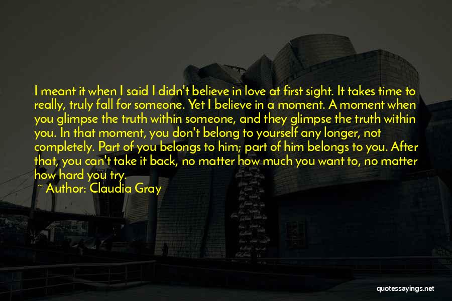 I Fall Hard Quotes By Claudia Gray