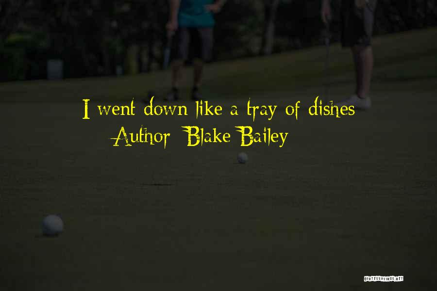 I Fall Quotes By Blake Bailey
