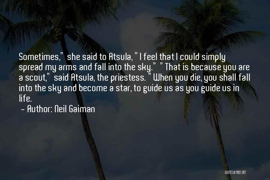 I Fall Quotes By Neil Gaiman