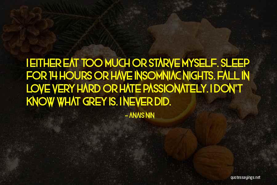 I Fall Too Hard Quotes By Anais Nin I Fall Too Hard Quotes By Anais Nin