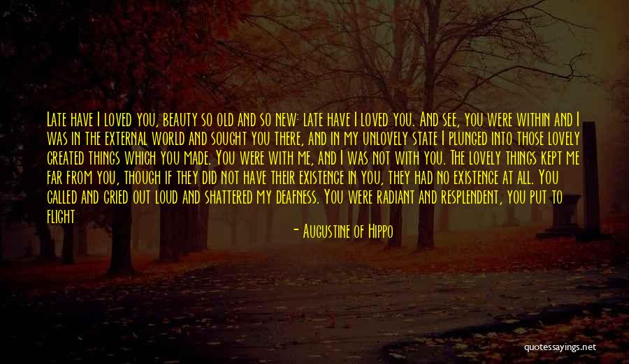 I Feel At Peace Quotes By Augustine Of Hippo I Feel At Peace Quotes By Augustine Of Hippo