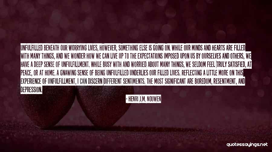 I Feel At Peace Quotes By Henri J.M. Nouwen I Feel At Peace Quotes By Henri J.M. Nouwen