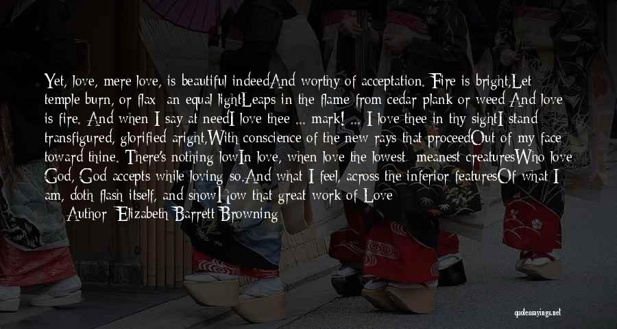 I Feel Beautiful Quotes By Elizabeth Barrett Browning