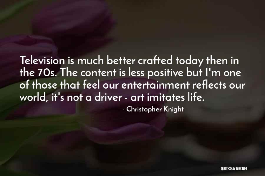 I Feel Content Quotes By Christopher Knight I Feel Content Quotes By Christopher Knight