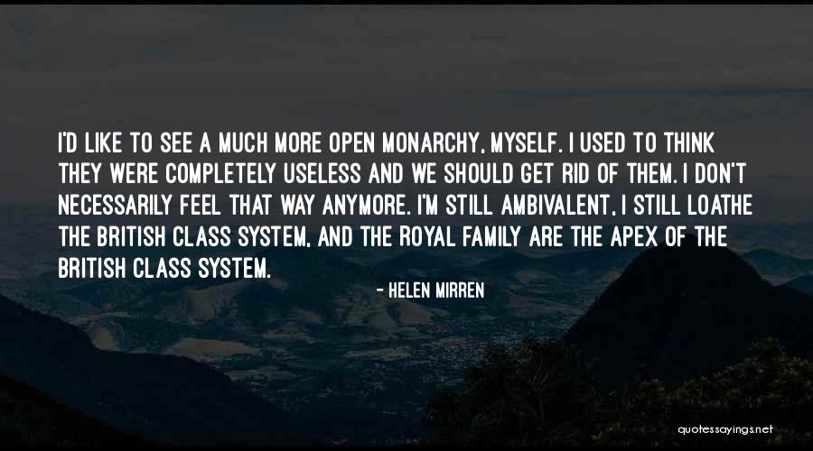 I Feel Like I Am Useless Quotes By Helen Mirren I Feel Like I Am Useless Quotes By Helen Mirren