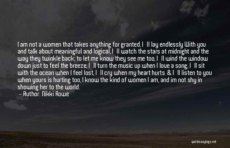 I Feel Lost Quotes By Nikki Rowe