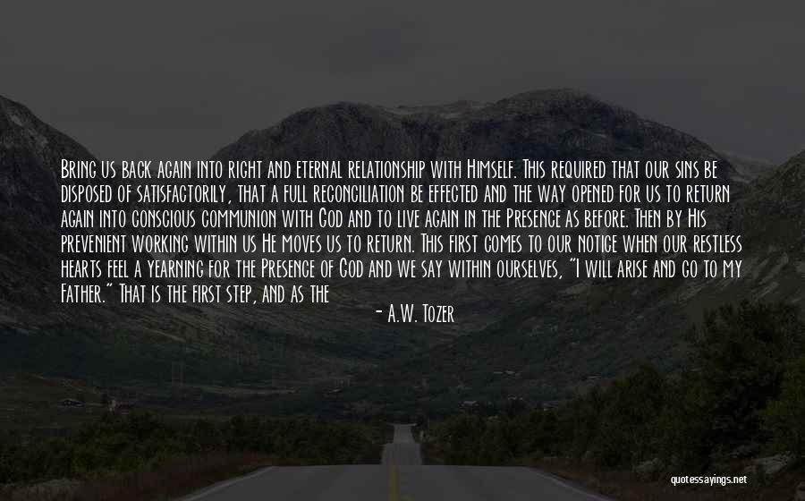 I Feel Restless Quotes By A.W. Tozer I Feel Restless Quotes By A.W. Tozer