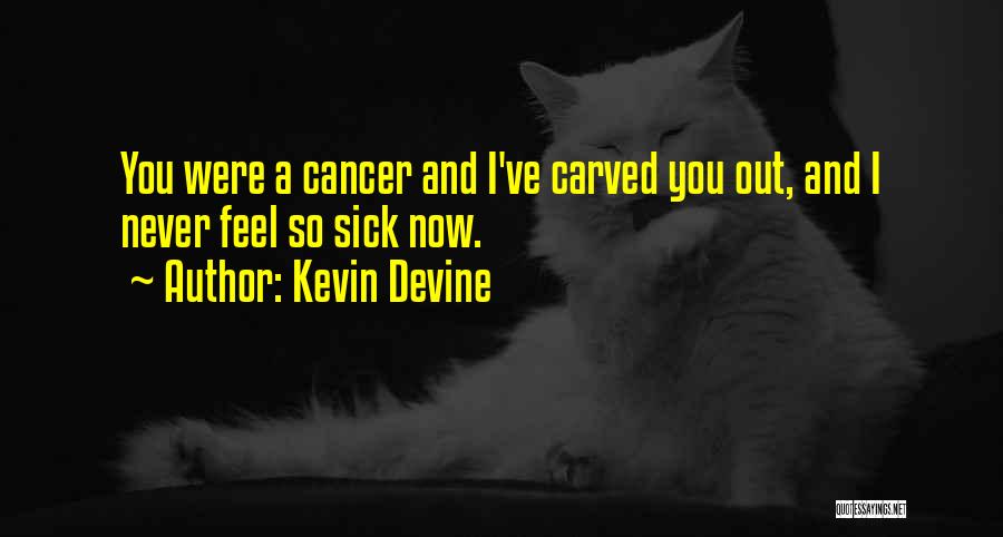 I Feel Sick Quotes By Kevin Devine