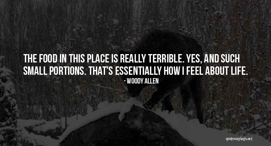 I Feel Terrible Quotes By Woody Allen I Feel Terrible Quotes By Woody Allen