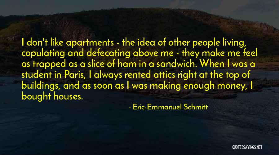 I Feel Trapped Quotes By Eric-Emmanuel Schmitt I Feel Trapped Quotes By Eric-Emmanuel Schmitt