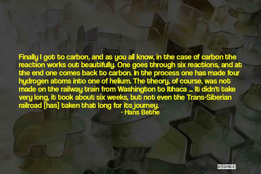 I Finally Made It Quotes By Hans Bethe I Finally Made It Quotes By Hans Bethe