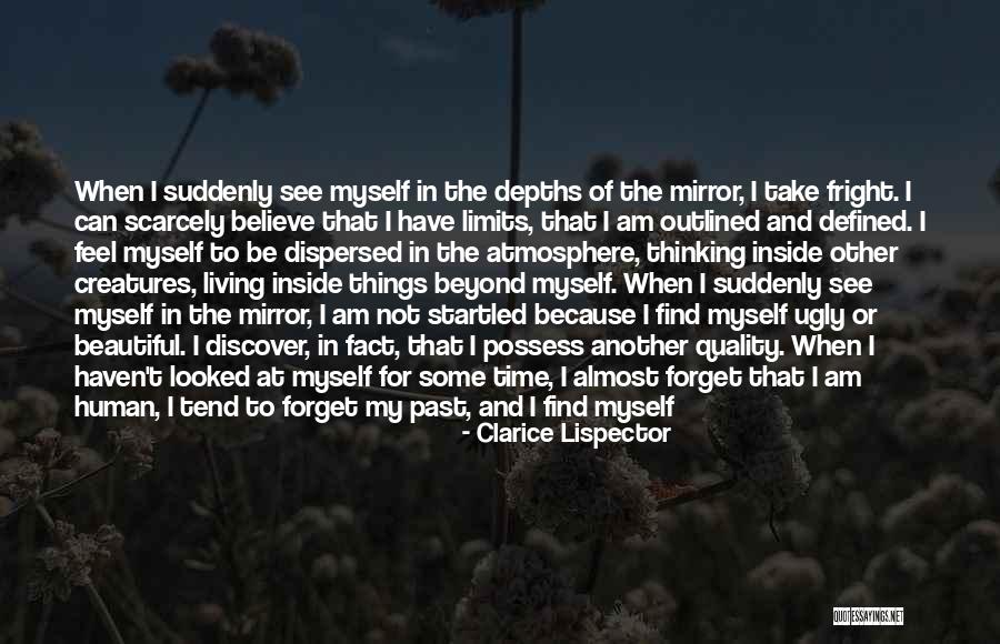 I Forget My Past Quotes By Clarice Lispector