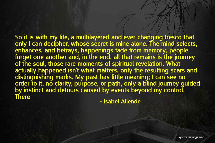 I Forget My Past Quotes By Isabel Allende