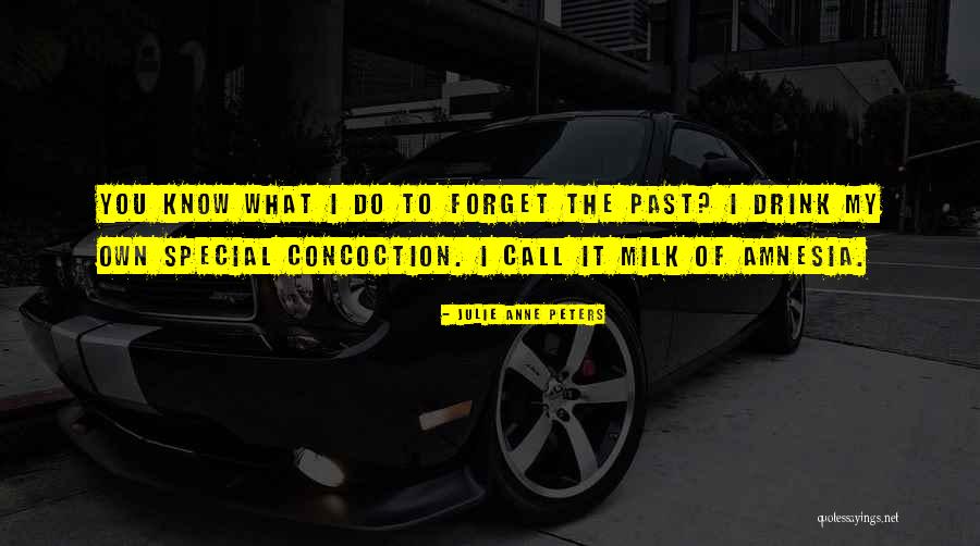 I Forget My Past Quotes By Julie Anne Peters