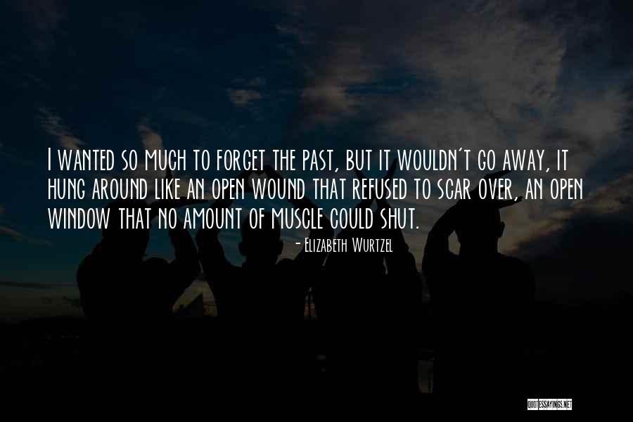I Forget The Past Quotes By Elizabeth Wurtzel I Forget The Past Quotes By Elizabeth Wurtzel