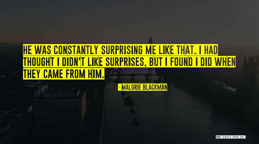 I Found Me Quotes By Malorie Blackman