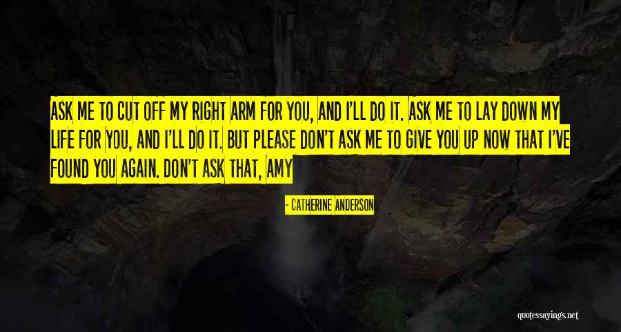 I Found You Again Quotes By Catherine Anderson I Found You Again Quotes By Catherine Anderson
