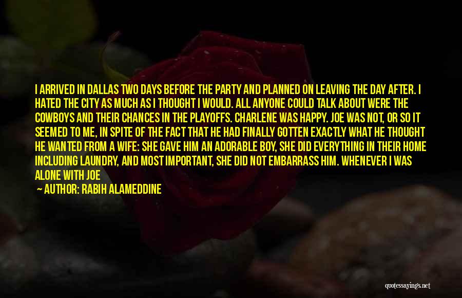 I Gave Her Everything Quotes By Rabih Alameddine