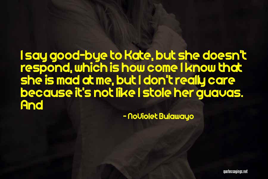 I Get Mad Because I Care Quotes By NoViolet Bulawayo I Get Mad Because I Care Quotes By NoViolet Bulawayo