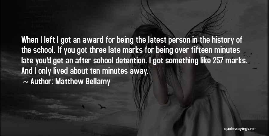 I Get Over You Quotes By Matthew Bellamy