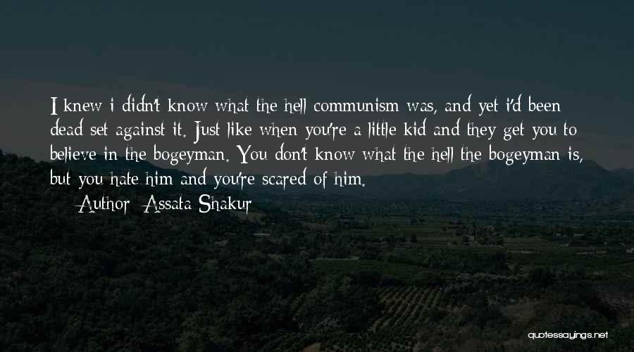 I Get Scared Quotes By Assata Shakur