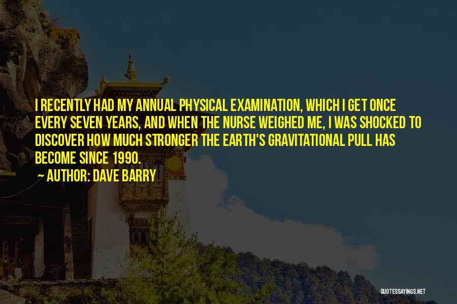 I Get Stronger Quotes By Dave Barry