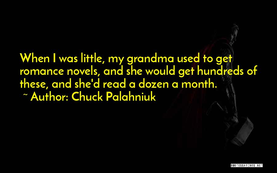 I Get Used Quotes By Chuck Palahniuk