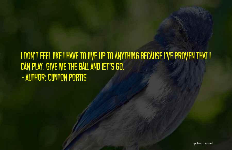 I Give Because Quotes By Clinton Portis