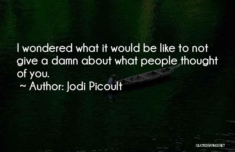 I Give Damn Quotes By Jodi Picoult