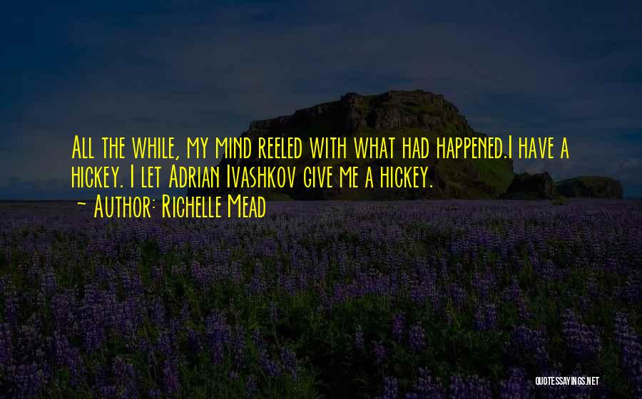 I Give My All Quotes By Richelle Mead