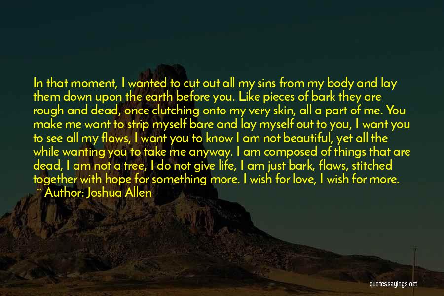 I Give Myself To You Quotes By Joshua Allen