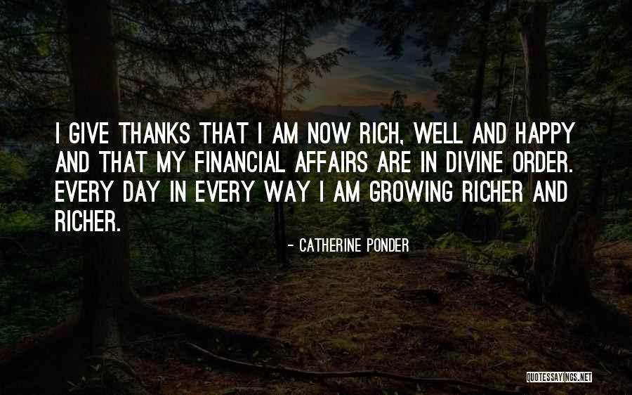 I Give Thanks Quotes By Catherine Ponder I Give Thanks Quotes By Catherine Ponder