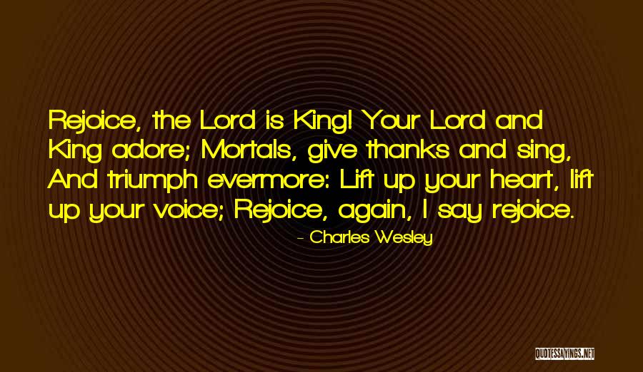 I Give Thanks Quotes By Charles Wesley I Give Thanks Quotes By Charles Wesley