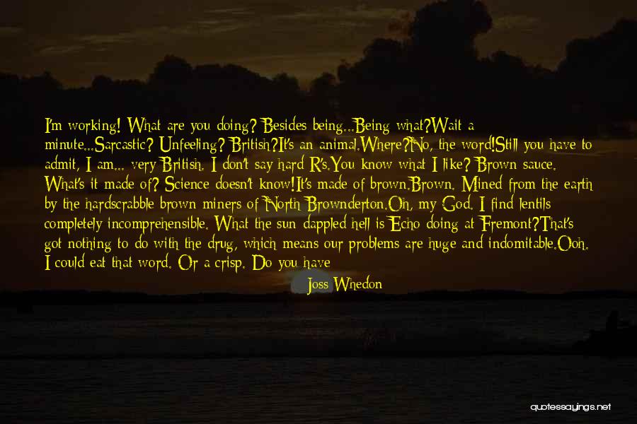 I Got Nothing To Say Quotes By Joss Whedon I Got Nothing To Say Quotes By Joss Whedon