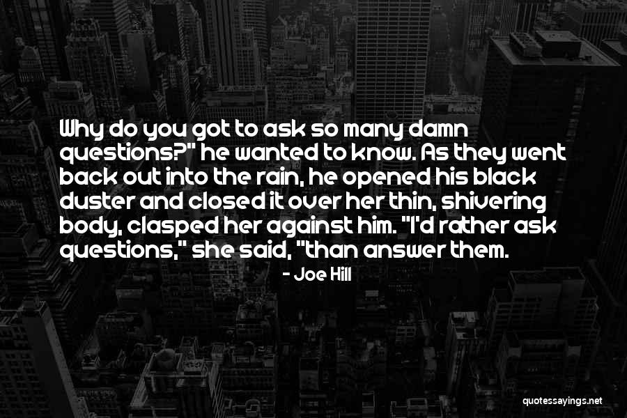 I Got Over Him Quotes By Joe Hill I Got Over Him Quotes By Joe Hill