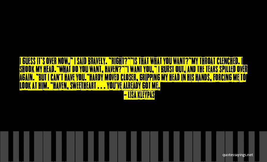 I Got Over Him Quotes By Lisa Kleypas I Got Over Him Quotes By Lisa Kleypas
