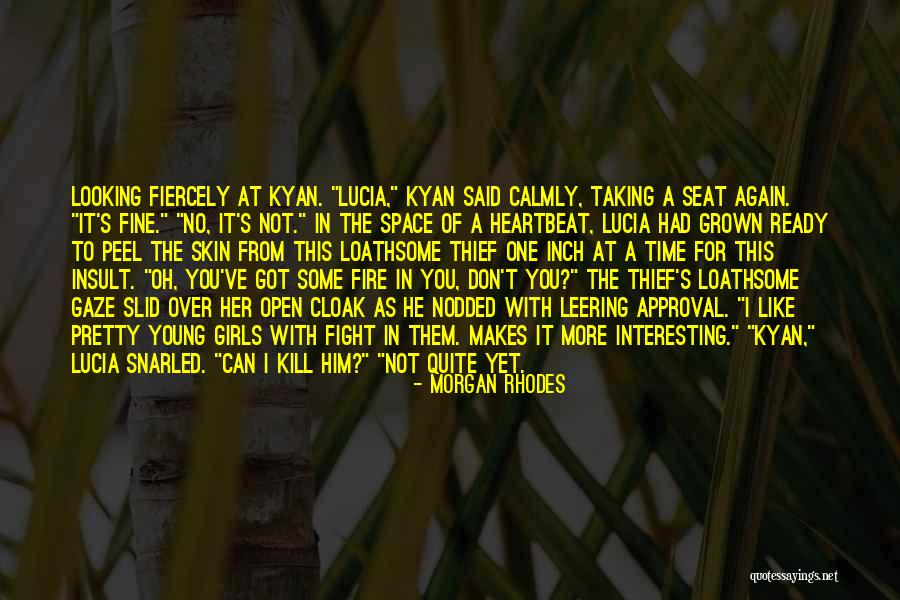 I Got Over Him Quotes By Morgan Rhodes I Got Over Him Quotes By Morgan Rhodes