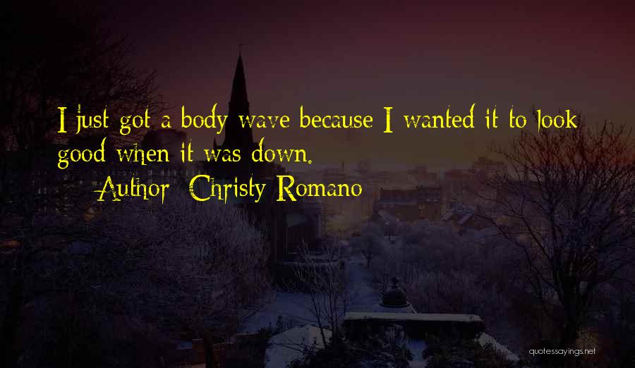 I Got Quotes By Christy Romano