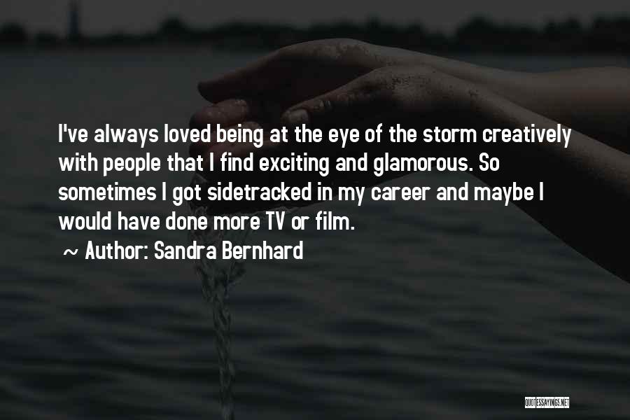 I Got Sidetracked Quotes By Sandra Bernhard