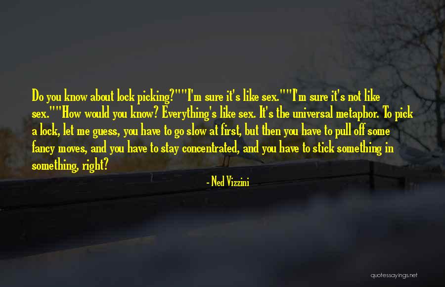 I Guess I Have To Let You Go Quotes By Ned Vizzini